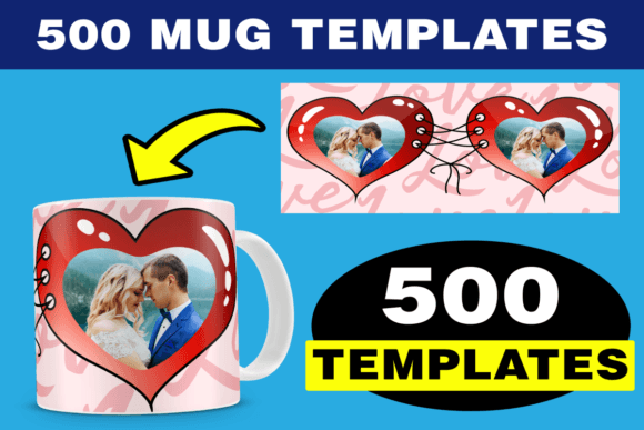 500 Mug Templates for Sublimation: Your Ultimate Design Toolkit
