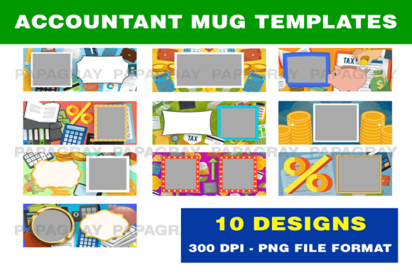 Accountant Mug Templates: 10 Print-Ready Designs