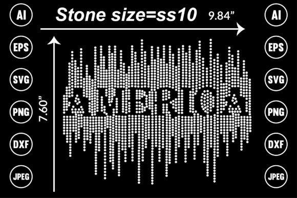 Amerika Rhinestone Templates: Your Go-To Sparkle Design