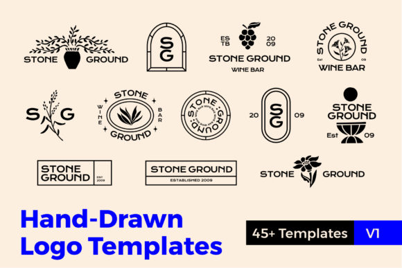 Hand Drawn Logo Templates: A Fast Track to Authentic Branding