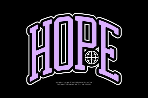 Hope Streetwear Design Templates: Urban Aesthetic for Custom Apparel