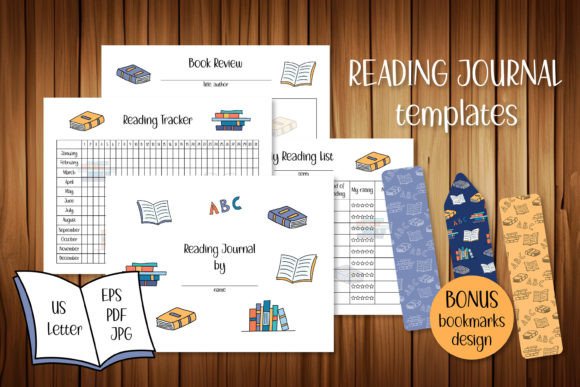 Reading Journal Print Templates: Organize Your Literary Life