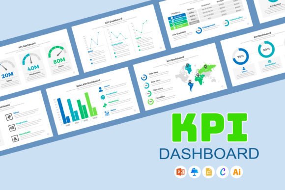 Transform Data with KPI Diagram Infographic Templates