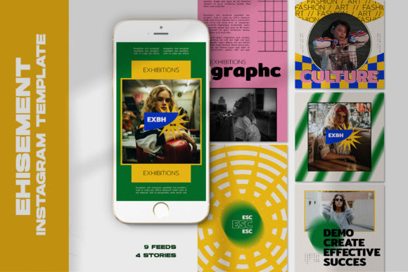 Transform Your Feed: A Designer's Guide to Ehisement Instagram Templates