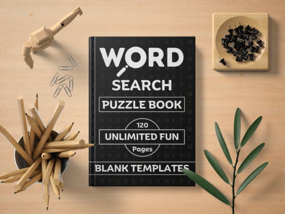 Unlimited Creative Puzzles: Word Search Blank Templates